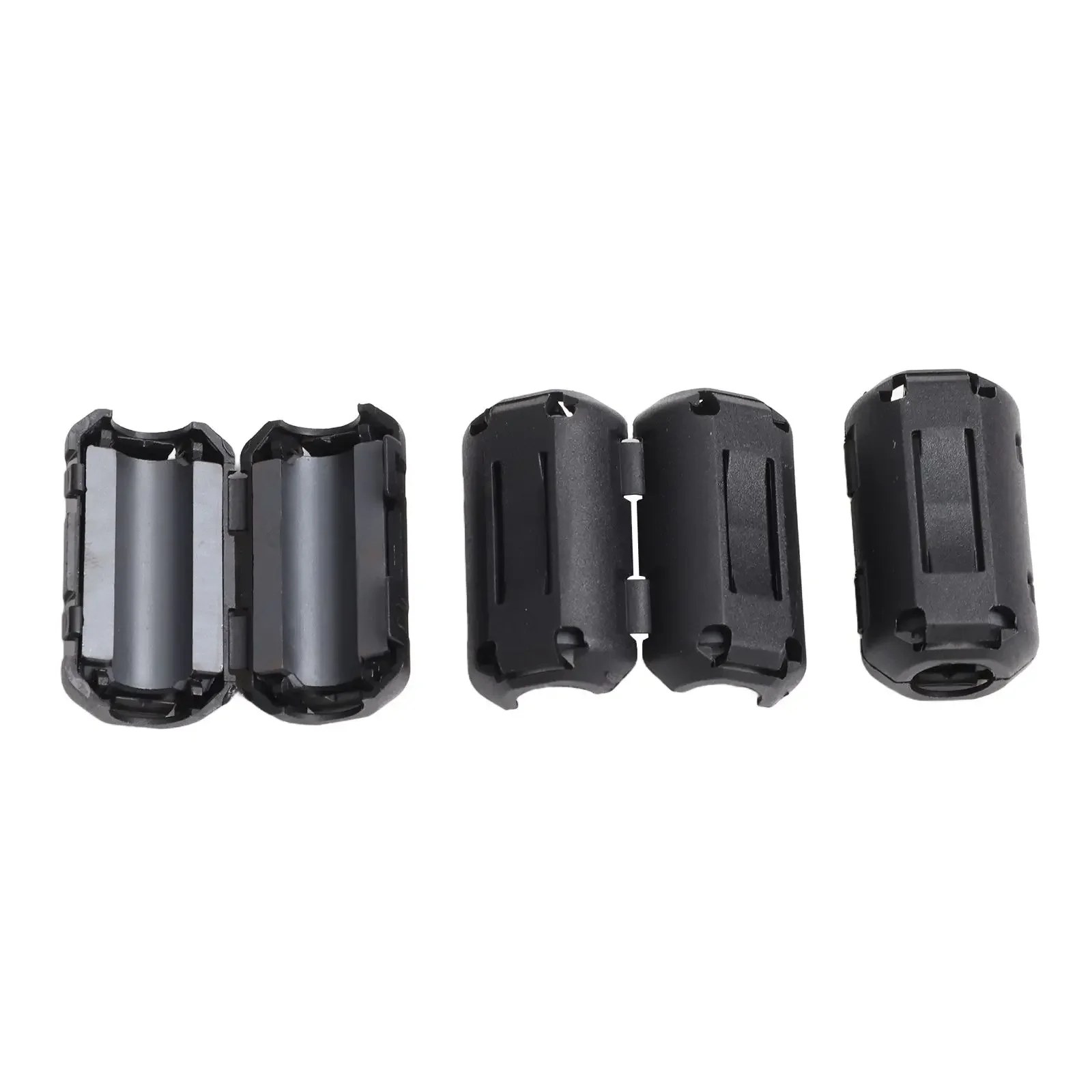 Ferrite Cores Noise Reduction Clips 20pcs for Effective For RFI Suppression on USB Powerline and Coaxial Cables