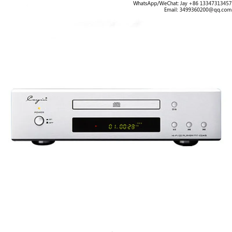 

Ca-yin MT-CD45 CD Player CS4398 DAC Chip Optical Coaxial Digital Output CD Turntable Only RCA Analog Output