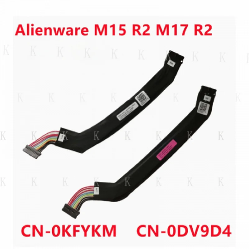 

Гибкий кабель аккумулятора ноутбука C 0KFYKM 0DV9D4 для Dell Alienware M15 R2 M17 R2