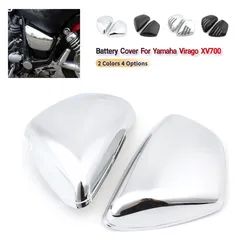 Motorcycle Accessories Battery Side Fairing Guard Protector Covers ABS Plastic For Yamaha XV700 750 1000 1100 Virago 1984-2021