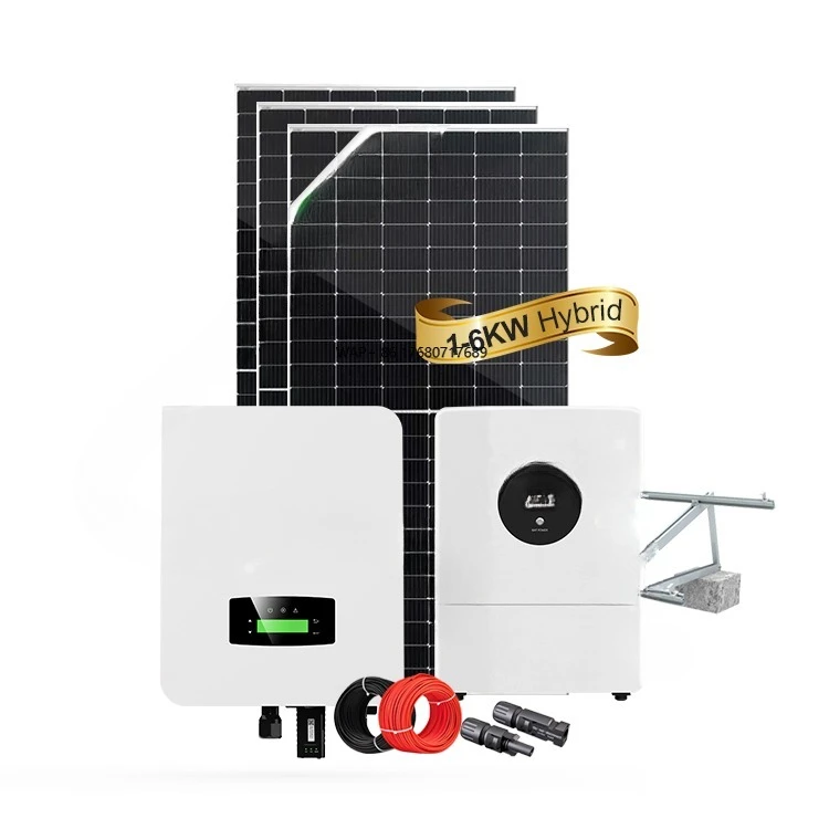 Complete Set Solar Energy System 6kw 12kw 18kw Single Phase Solar System With Inverter With 48/51.2V Battery