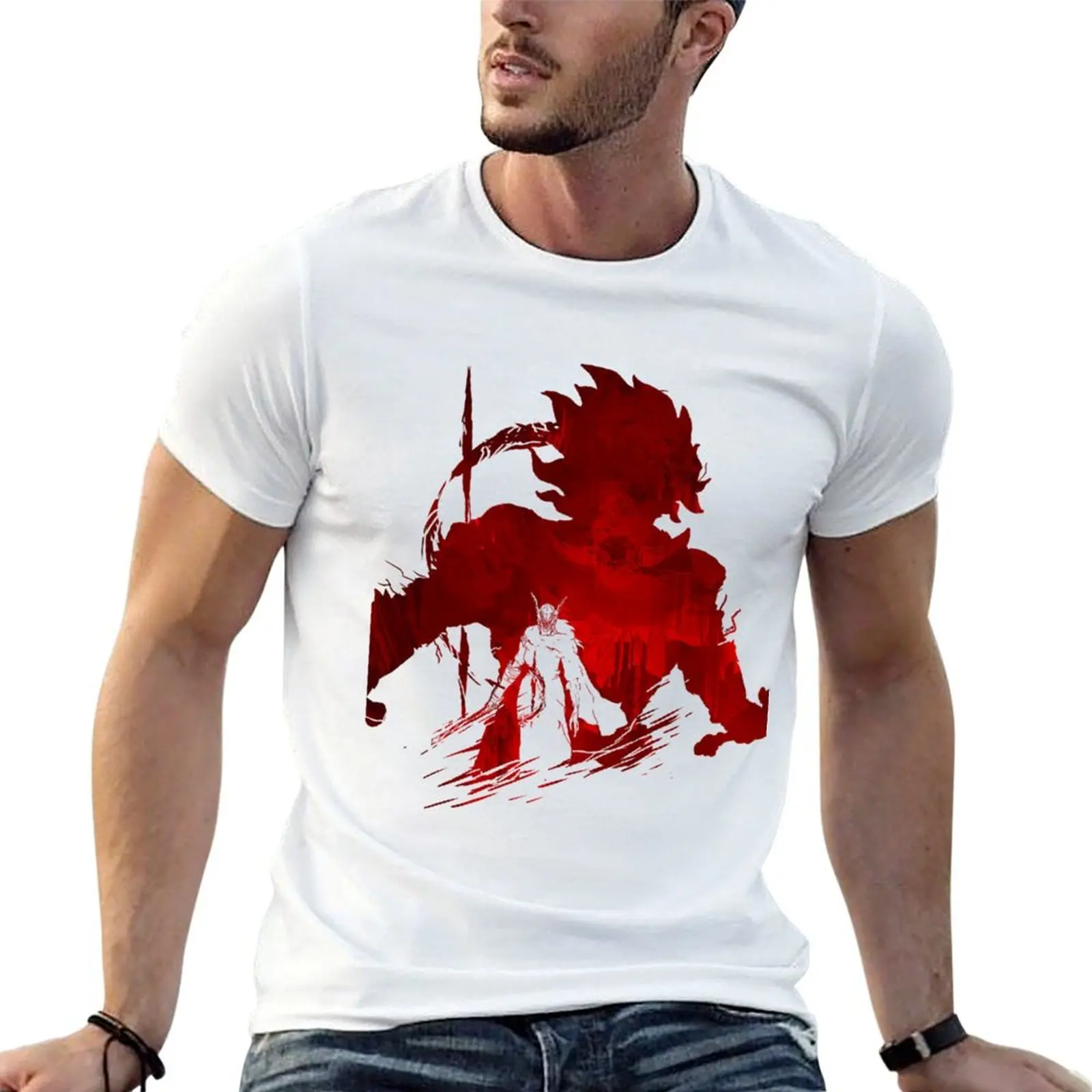 

t Battle plain man t T-Shirt shirts vs oversize for shirts man cotton Radahn Caelid:General shirt t Malenia anime of