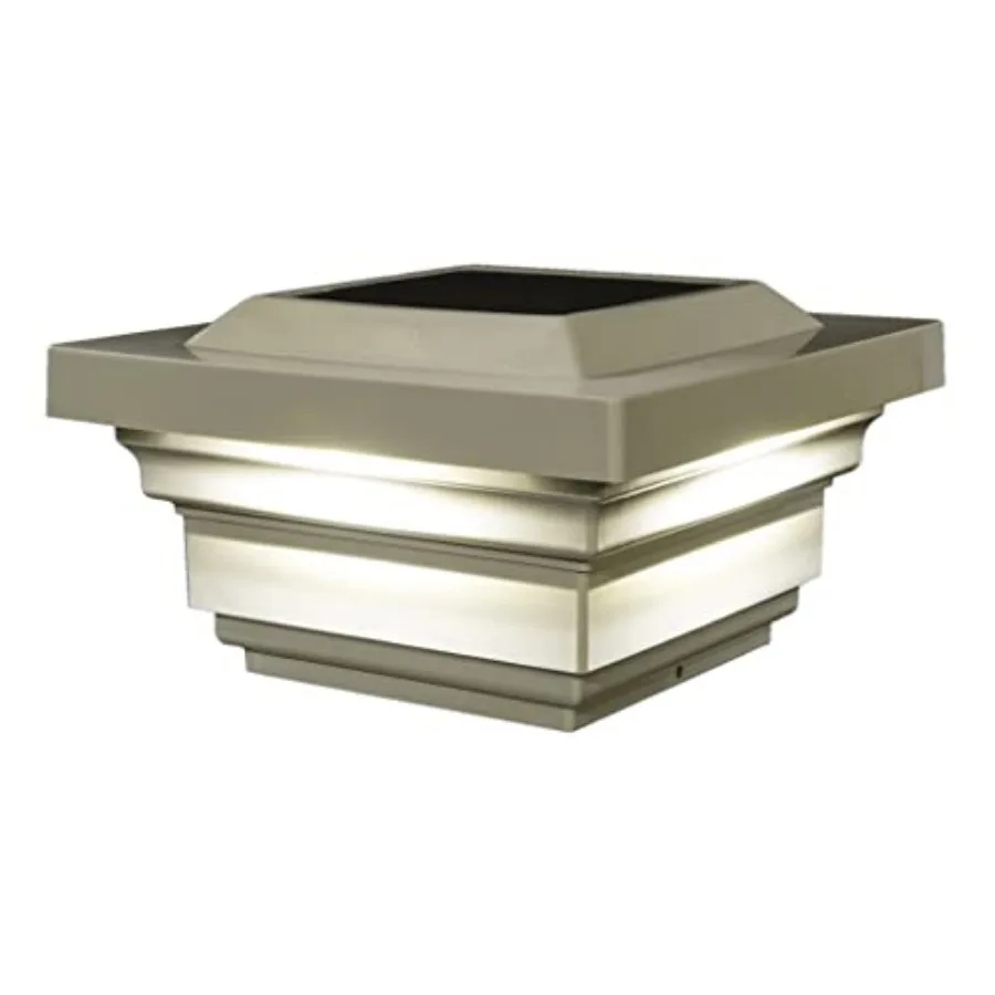 

Солнечный светильник для столбов SL078T 4x4 Regal Solar Post Cap - Высокопроизводительные светодиодные солнечные фонари танового цвета, прочная конструкция из ПВХ-винила, устойчивая к атмосферным воздействиям