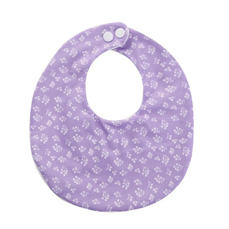 Bavoir double face en coton pour nouveau-né, serviette anti-salissure et anti-crachat pour garçon et fille, nouveauté