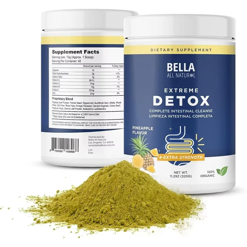 

Bella Pineapple Intestine Cleansing Powder-All Natural Ultimate Detox Powder