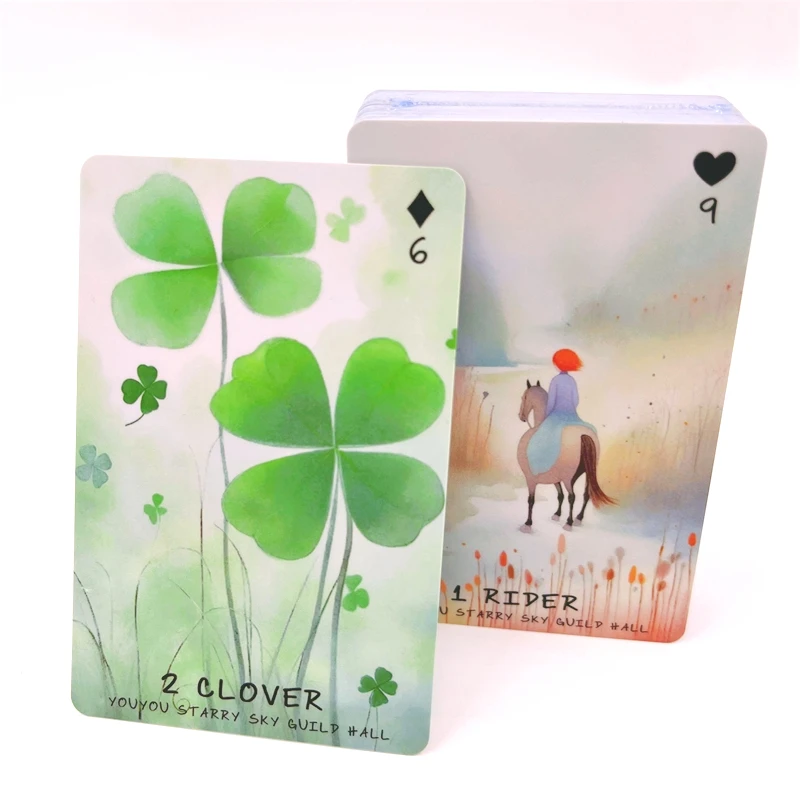 Märchen 42 wasserdichte Lenormand-Karten aus PVC, berühmtes Deck, Freund, Party, Brettspiel, Psychologie, Anfänger, Astrologie, Wahrsagerei