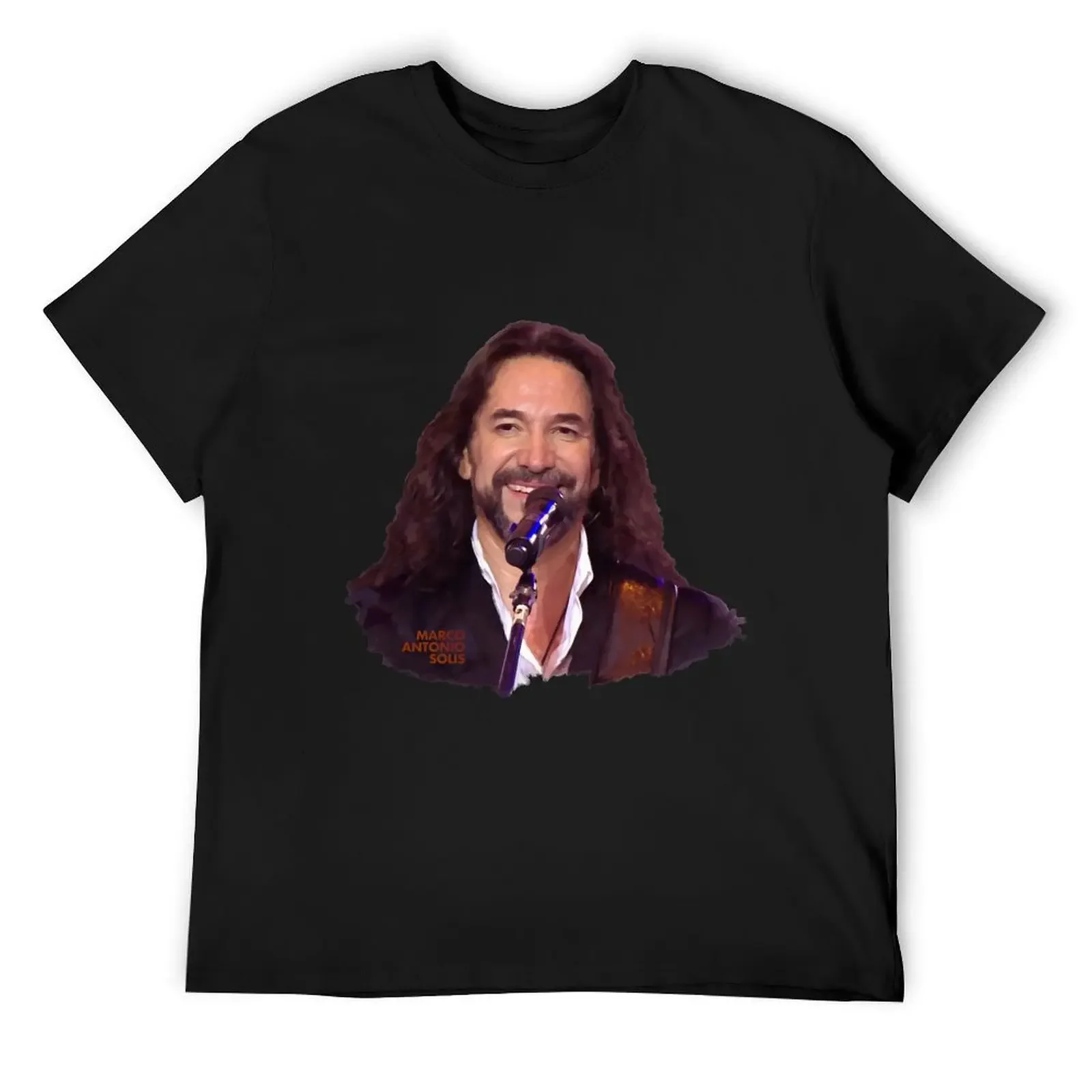 

Marco Antonio Solis T-Shirt sports fans funny costumes Men's clothing