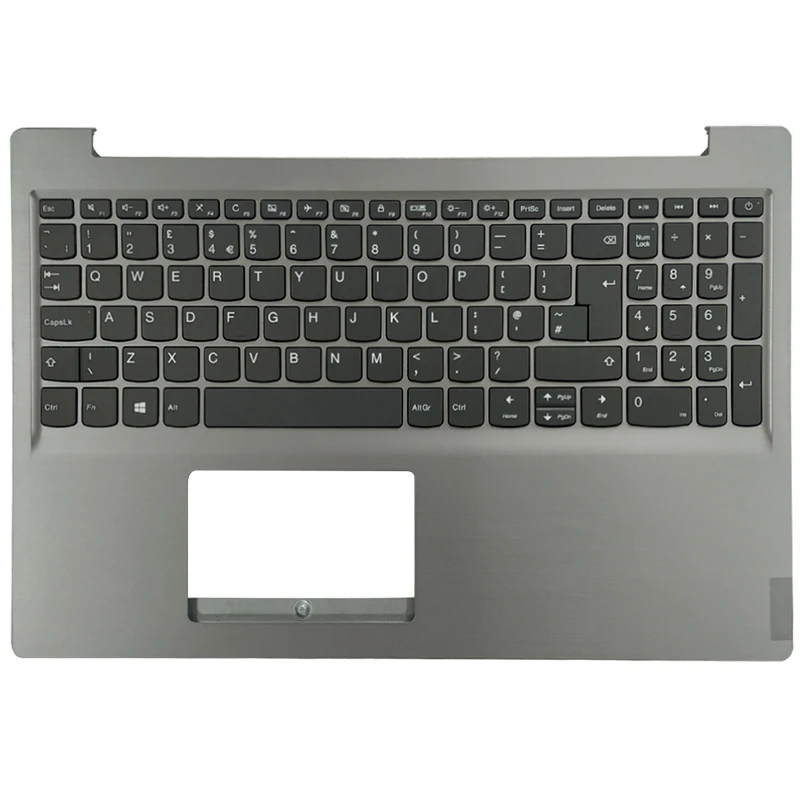 NEW FOR LENOVO IdeaPad 340C-15AST 340C-15 IGM 340C-15IWL S145-15AST S145-15API S145-15IIL UK laptop keyboard with upper palmrest