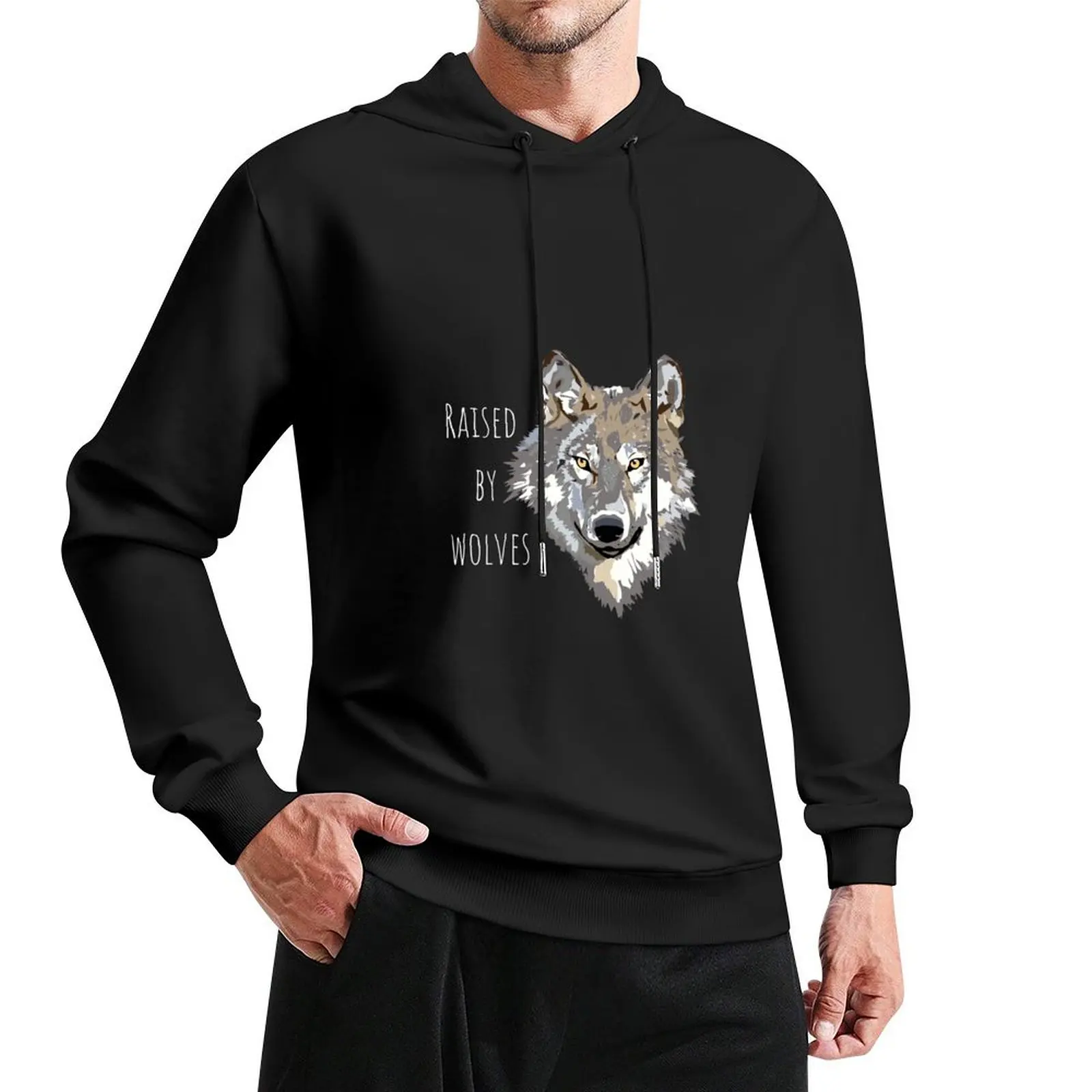 Raised by wolves Pullover Hoodie mens designer clothes anime clothes men's autumn clothes pullover