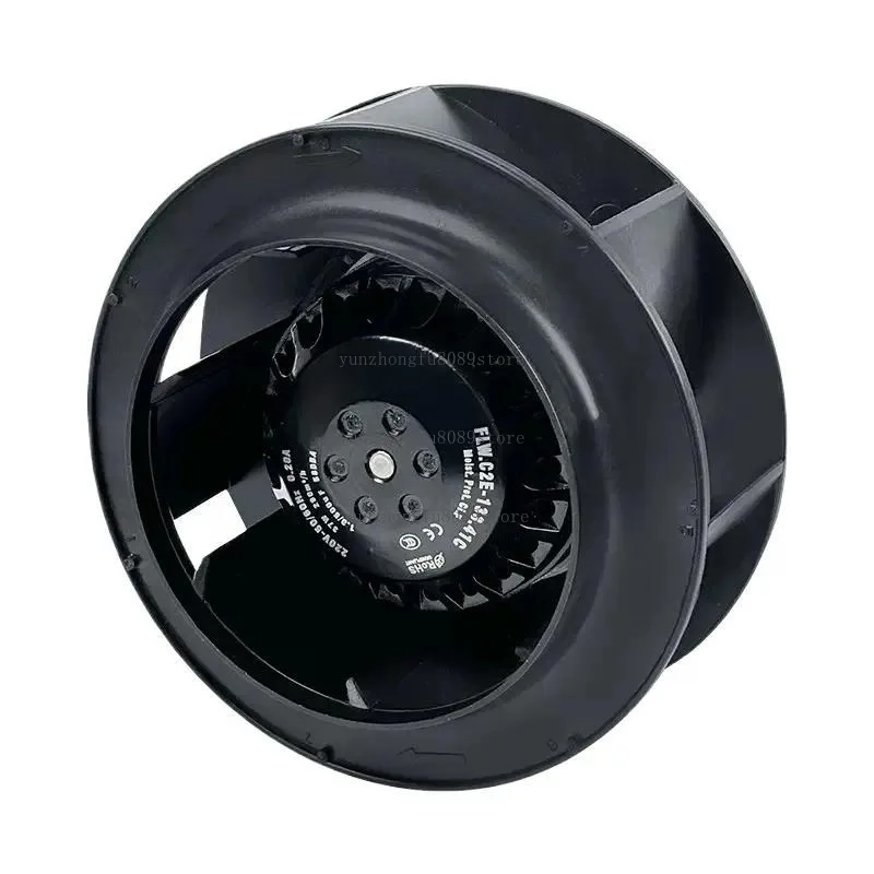 220V/380V Vortex Turbine Centrifugal Fan FLW133 Ducted Air Purifier Fan Industrial Fan Turbine  High-speed Cooling
