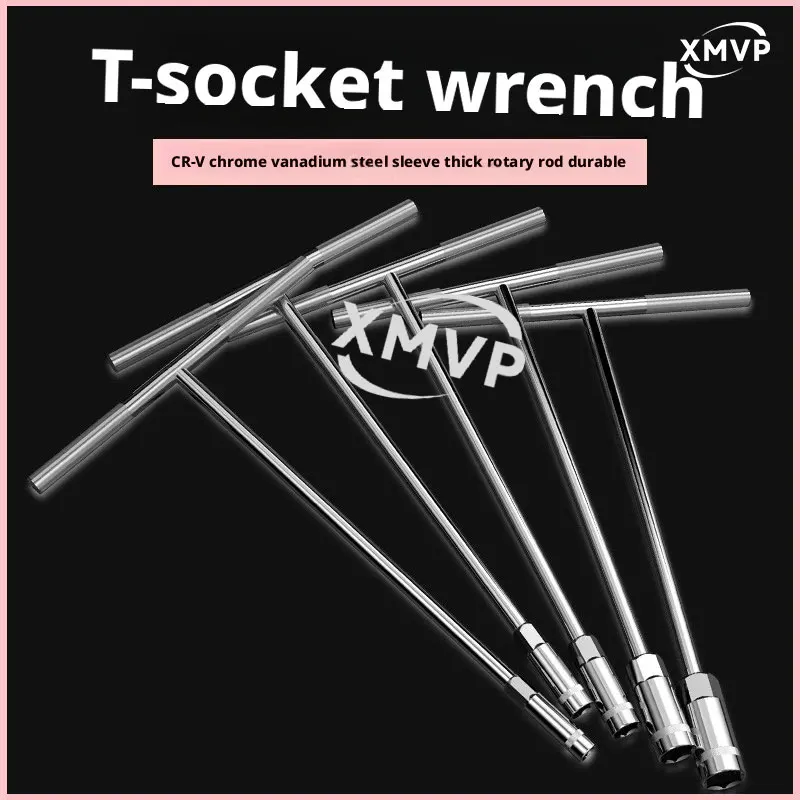 مفتاح ربط يدوي على شكل حرف T، مفتاح ربط سداسي ممتد متعدد الوظائف على شكل حرف T، أدوات صيانة السيارات والدراجات النارية #1