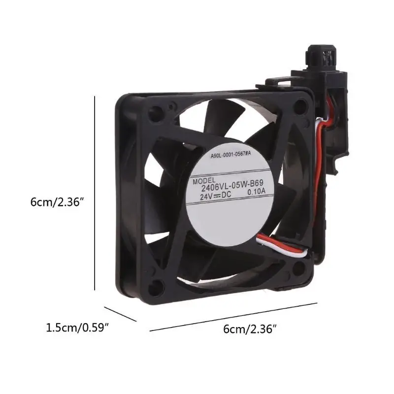 652F Gloednieuwe 2406VL-05W-B69 24V 0.10A FANUC Fanuc Systeem Speciale Koelventilator