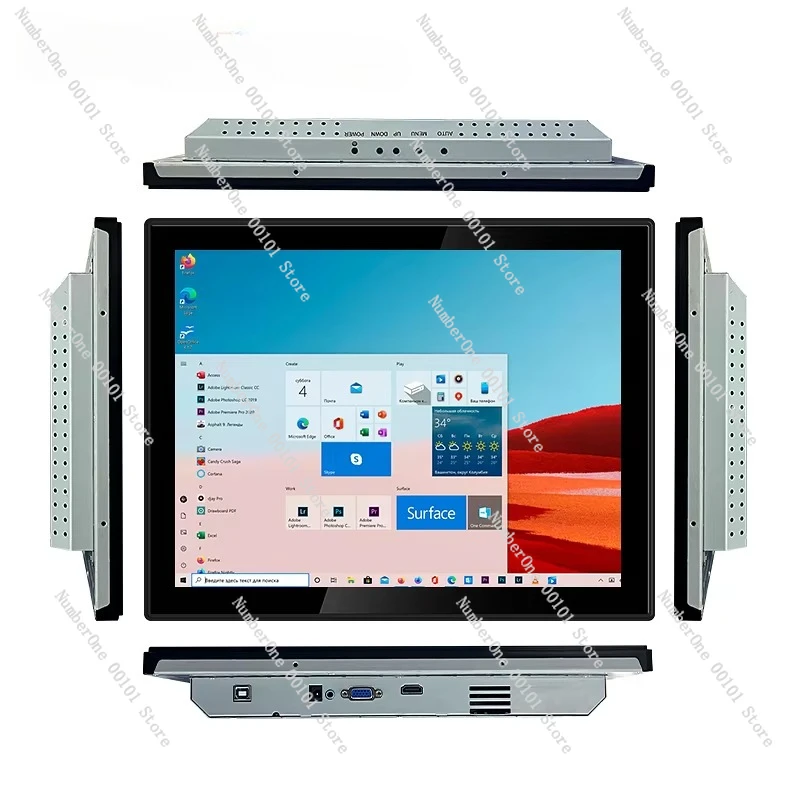 

21.5 Inch 16:9 Industrial Embedded 1920*1080 Capacitive Touch Screen TFT FHD IP65 Waterproof Touch Screen Monitor