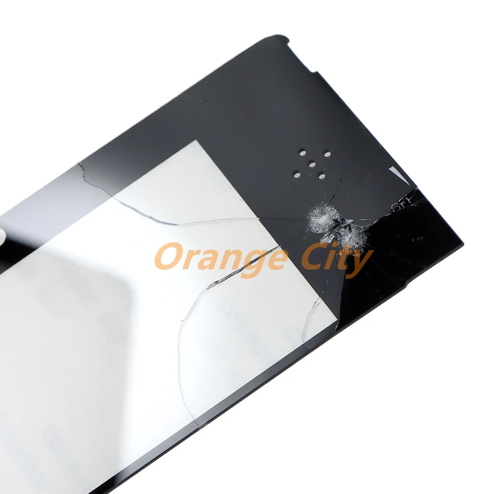 1PC Replacement Glass Plastic Top screen lens Front LCD Screen Frame Lens Cover For 3DS Repair parts view 3