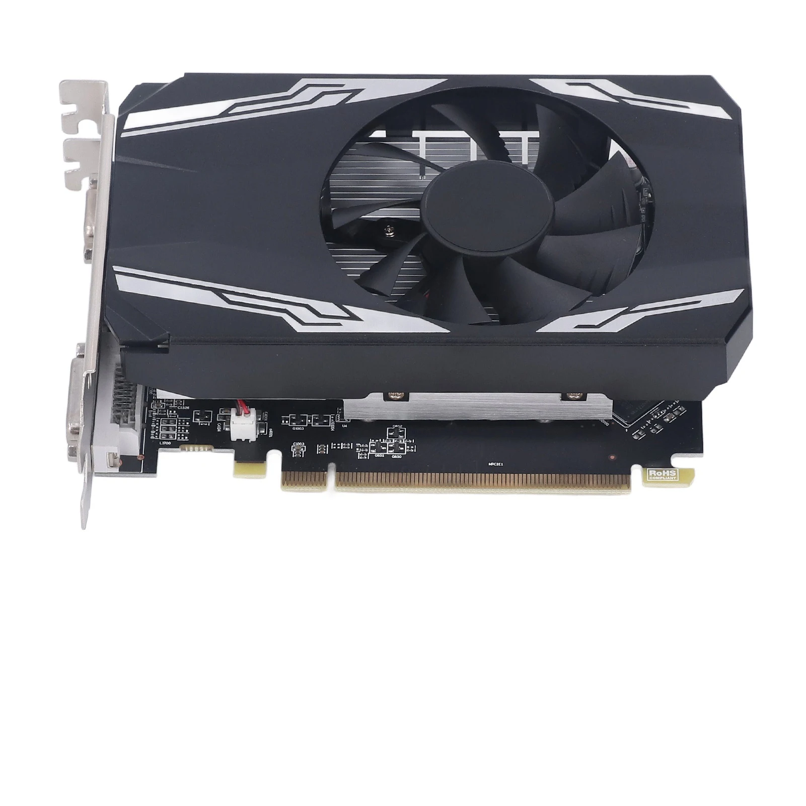 R7240 4GB DDR3 Graphics Cards 128bit Support VGA DVI HD Multimedia Interface Plug and Play GPU Graphics Cards with Cooling Fan