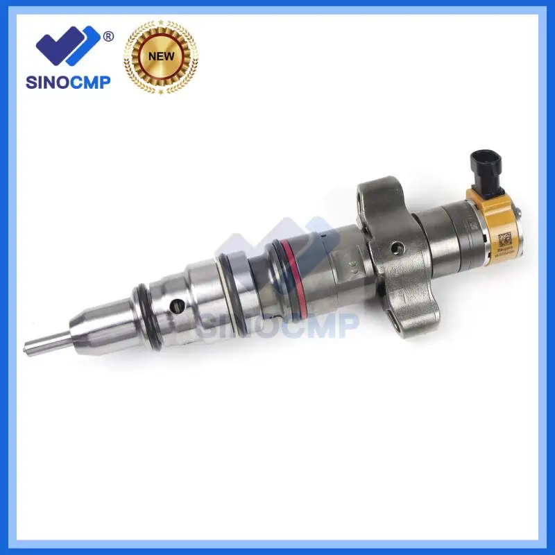 SINOCMP Diesel Fuel Injector, Common Rail Injector Engine 235-2888 2352888 For CAT 330D 336D E336D E330D Excavator