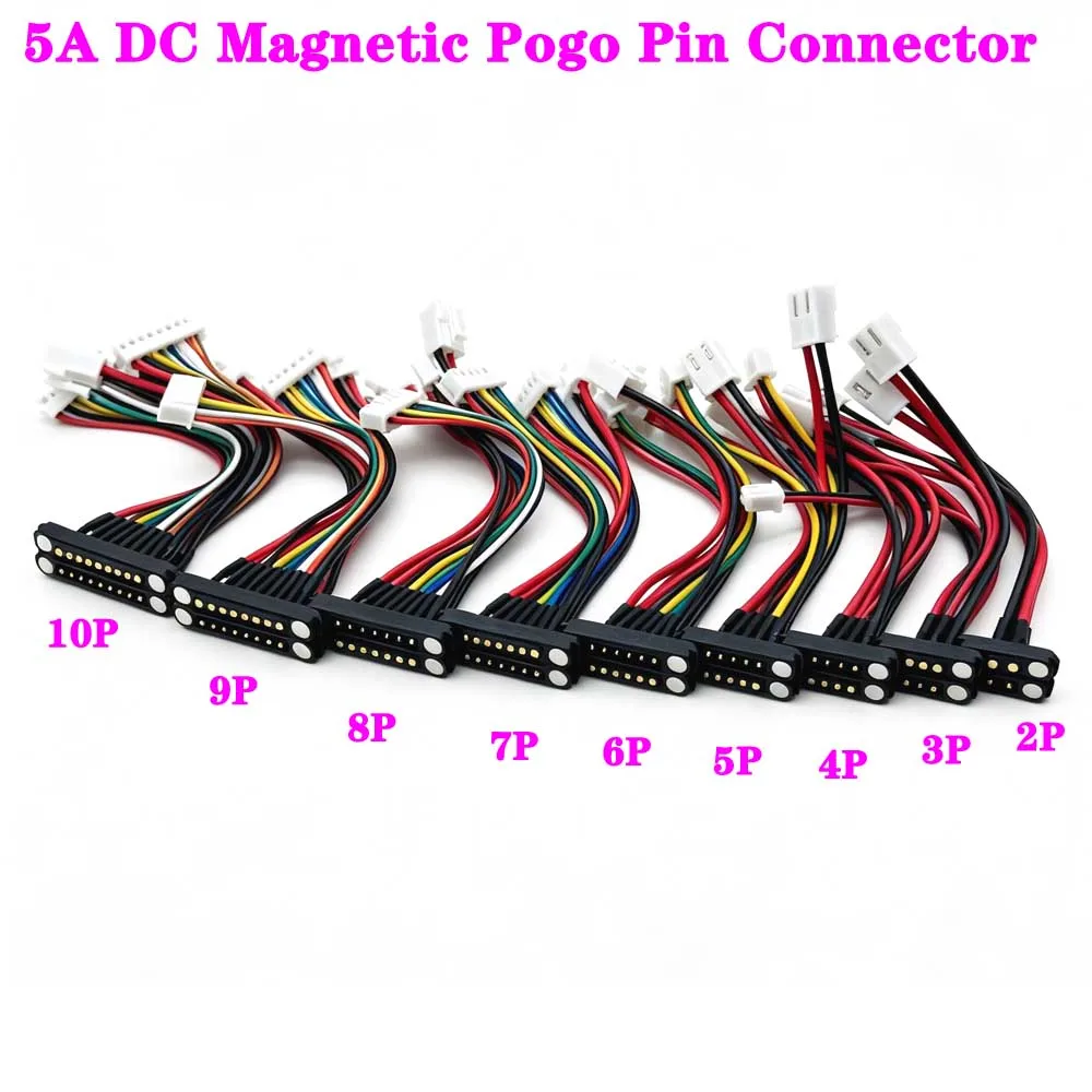 4 Sets 5A 36V Magnetic Pogo Pin Connector