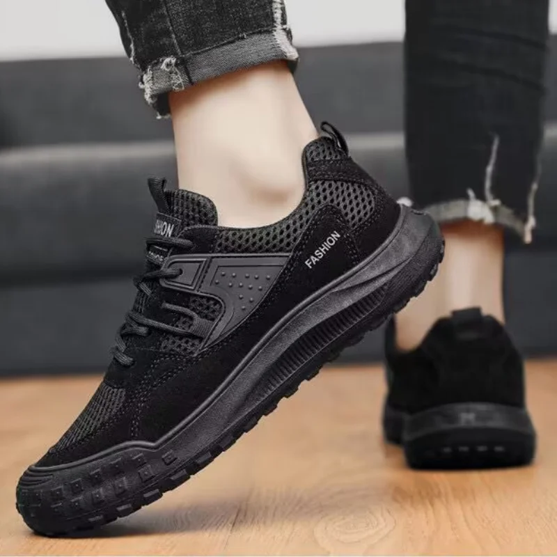 Lightweight Men Casual Shoes Mesh Breathable Men Running Shoes Fashion Tennis Sneakers Outdoor Comfortable Jogging Sport Shoes