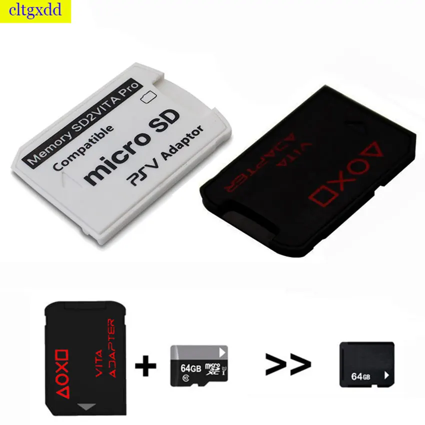 

6.0 TF Card Adaptor System 256GB Version 3.0 SD2Vita For PS Vita Memory Card for PSVita Gaming 3.60 Micro SD card 1000/2000 PSV