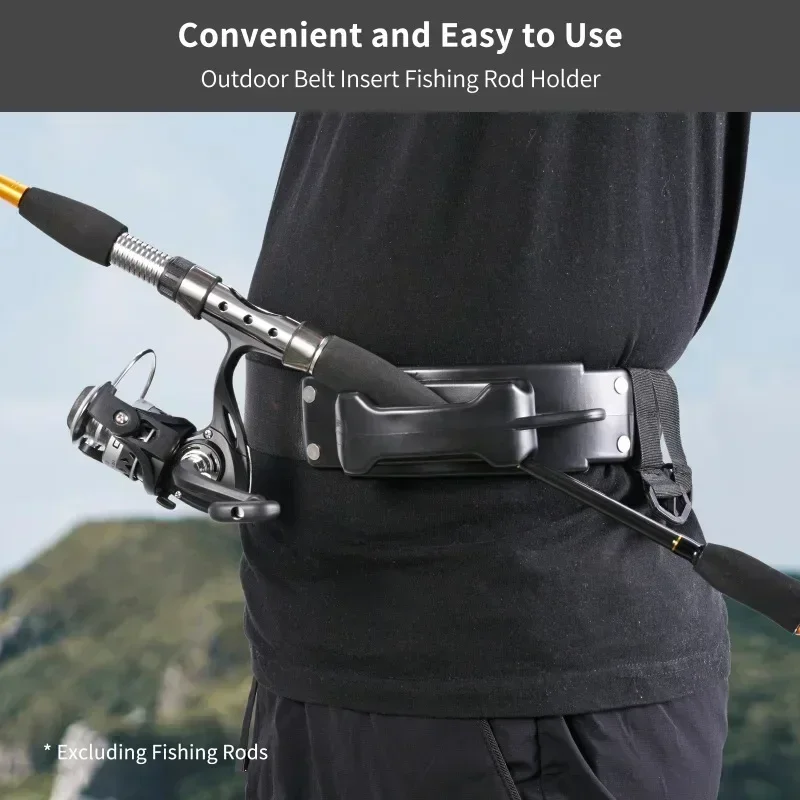 1 قطعة LUYA قضيب الخصر حزام داعم الصيد رود الخصر دعم قوس المؤقتة إدراج في الهواء الطلق صيد السمك لوازم اكسسوارات