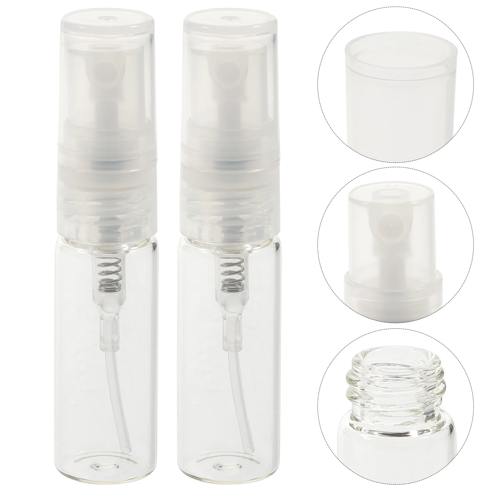 

15 Pcs/Set Container Packaging Bottles Travel Fine Mist Spray Fragrance Makeup Mini Perfume