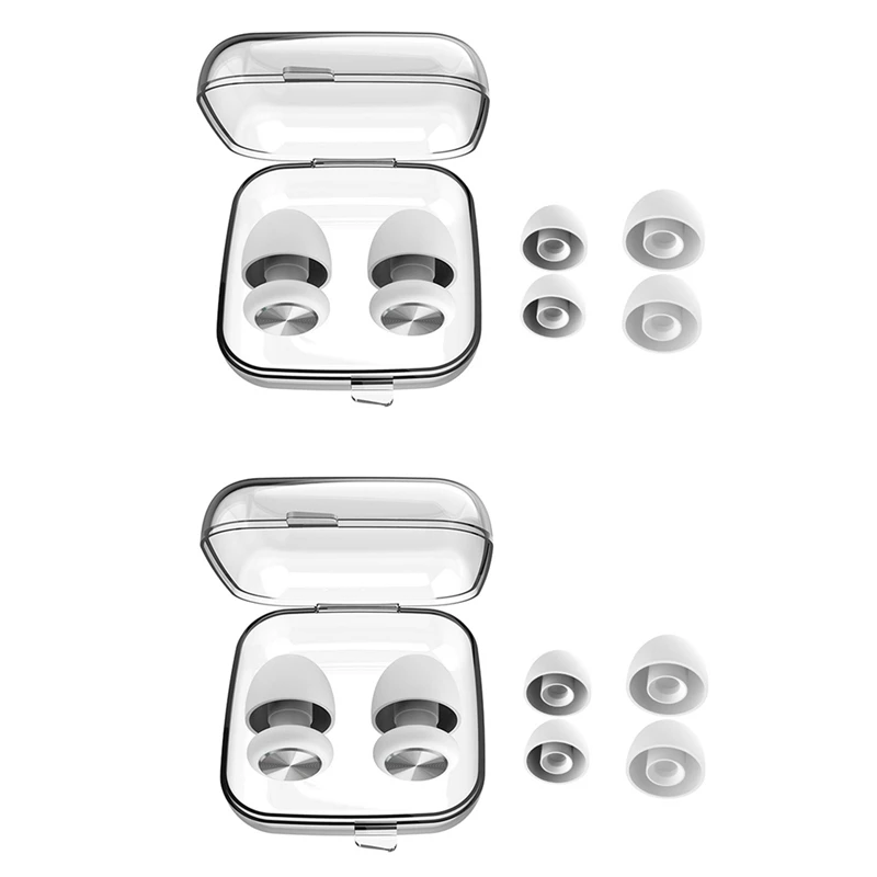 Oordopjes Voor Geluidsreductie Waterdichte Siliconen Oordop Voor Ruisonderdrukking, Werk-En Geluidsgevoeligheid