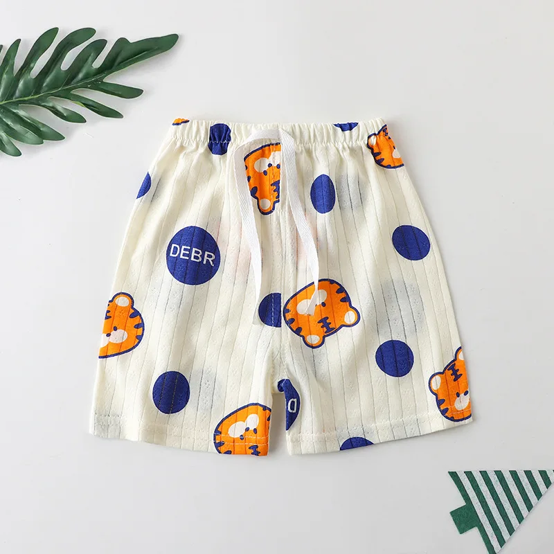 Shorts d\'été décontractés pour nouveau-né garçon, pantalons solides pour enfants, vêtements fins pour bébé garçon, 12M à 5T