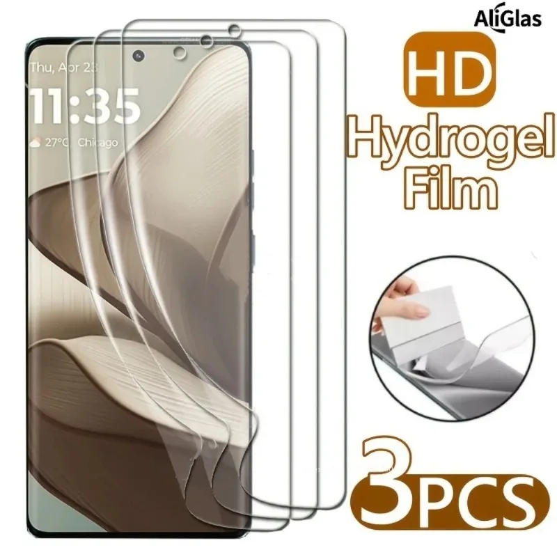 3pcs High Definition Hydrogel Film for Xiaomi 13 15 14 Pro 17 Pro Max 15 14 13 Ultra 15S Pro 13 Lite HD Not Tempered Glass Film