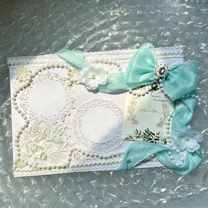 Green Ribbon Bow Cosplay Badge Display Board. Ita Bag Insert Board. Hand Made Dinner Plate Goods Display Frame