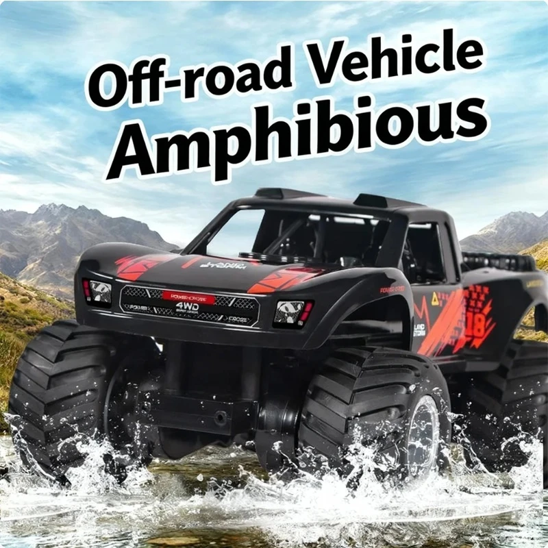 

JJRC Best-Selling 2.4G RC Monster Truck - 4WD Amphibious Off-Road Toy for Boys (Wholesale)