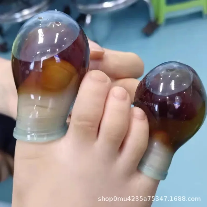 Silicone Finger Toe Protective Cover Waterproof for Bathing Medicated Soaking to Protect Wounded Fingers Toes and Nails