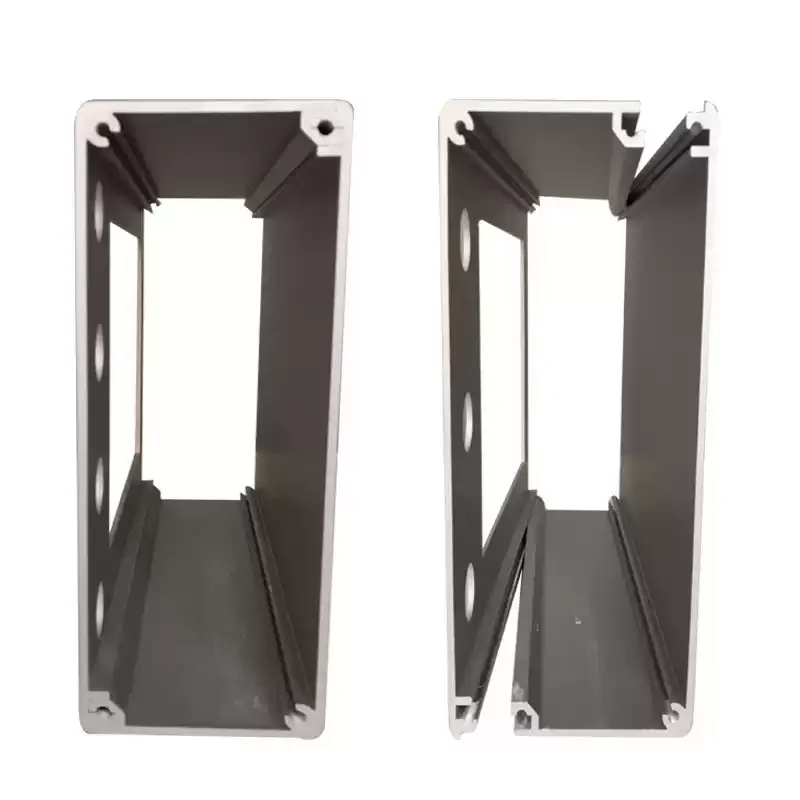 1pcs 7-inch touch screen installation box, human-machine interface electrical box, aluminum alloy control box