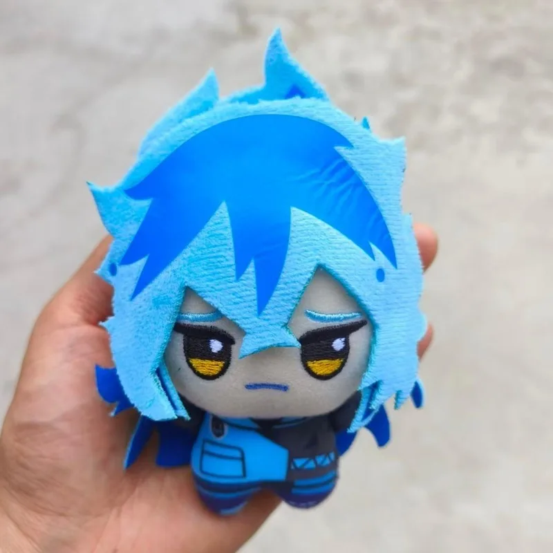 Twisted Wonderland 10cm Nunu Body Cotton Doll Plush Keychain Multiple Characters Stuffed Pendant Toy Game Fans Collection Gift