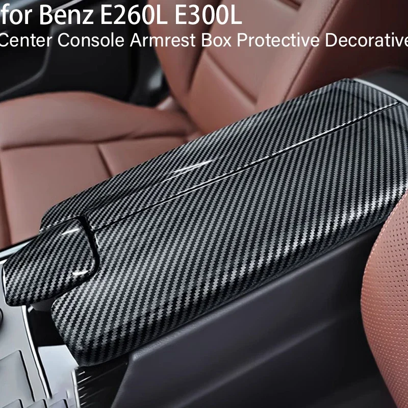 center-console-armrest-box-protetora-tampa-decorativa-acessorios-interiores-benz-e260l-e300l-2010-2011-2012-2013-2014-2015