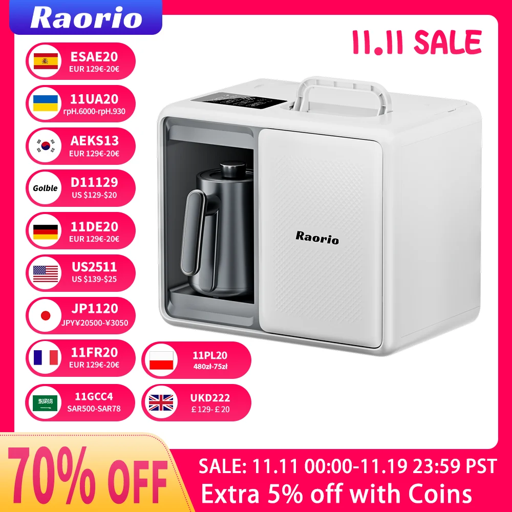 

4L Outdoor Water Filter Purifier Reverse Osmosis Heating with Filter Element Portable Water Drinking For RV/Camping/Emergency