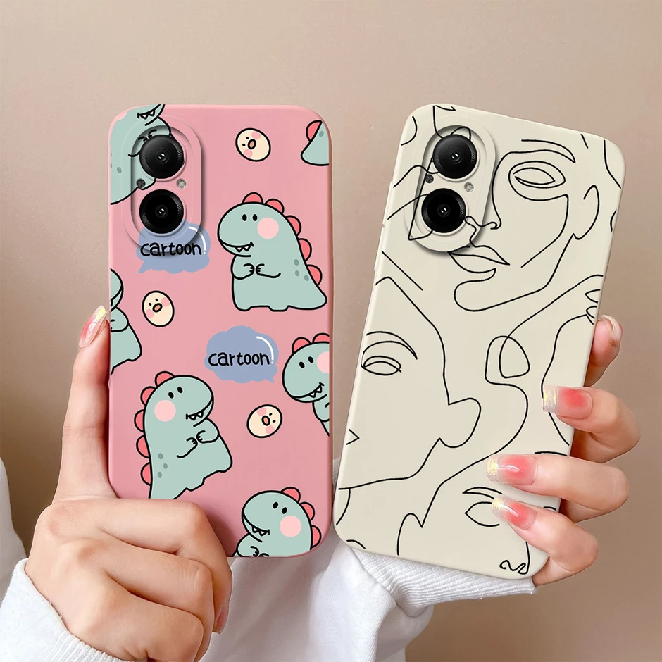 Hoesjes Voor Oppo Realme C67 4G Mode Eenvoud Vloeibare Valwerende Rugdekking Voor Oppo C 67 4G Realme C67 6.72 Inches Coque