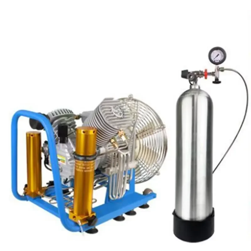 Electric High-pressure Submersible air Cylinders Positive Pressure Fire-fighting air Breathing 30MPa Compressor air Pump