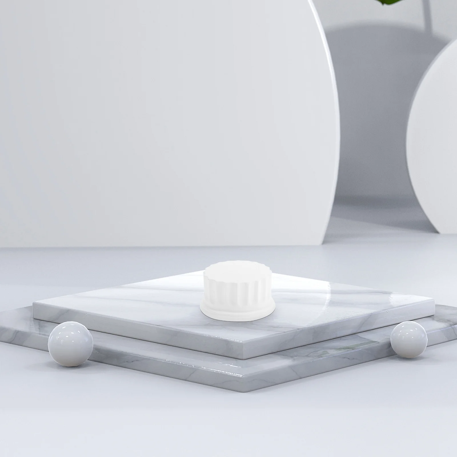 

Vintage Mini Gypsum Roman Pillar Statue Decorative Classic Column Table Decor Wedding Photography Prop Artistic Roman Pillar