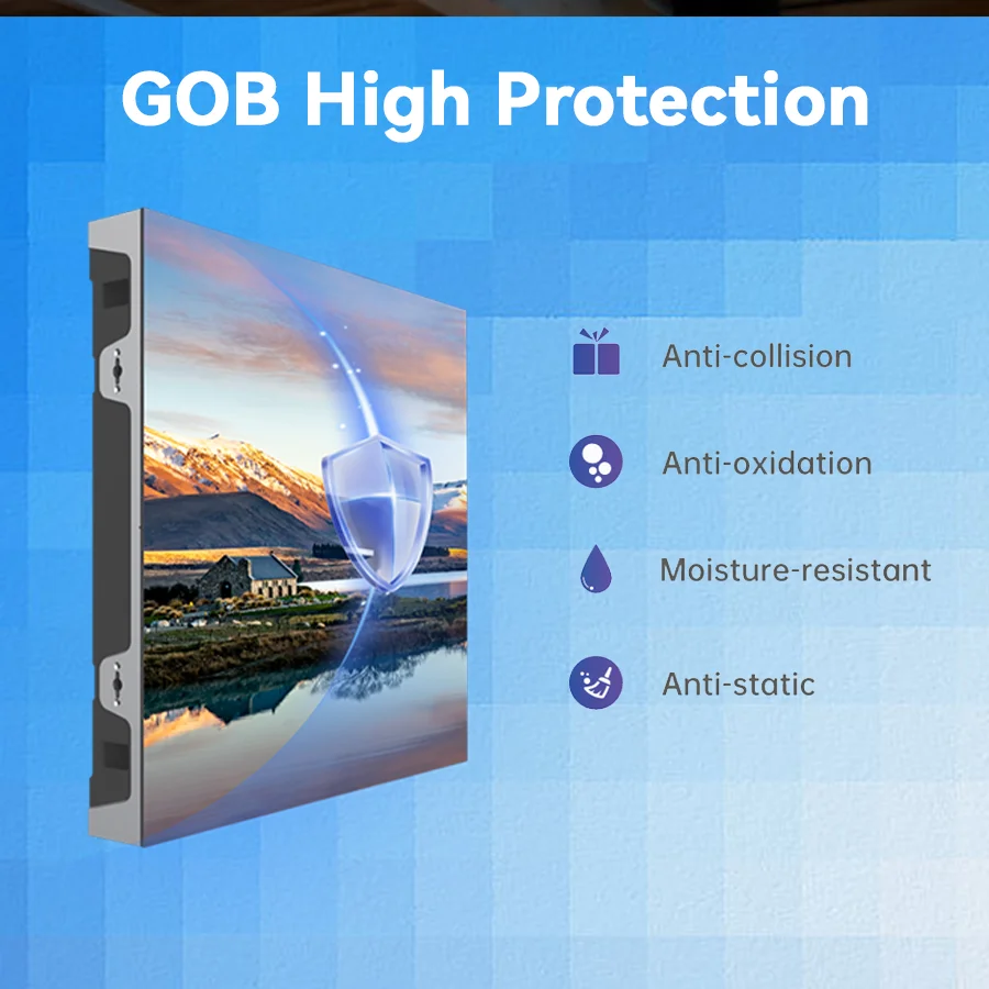 LED Screen Fixed HD SMD LED Disp y Floor Stand, Suitable for Both Indoor & Outdoor Advertising Disp y Screen LED