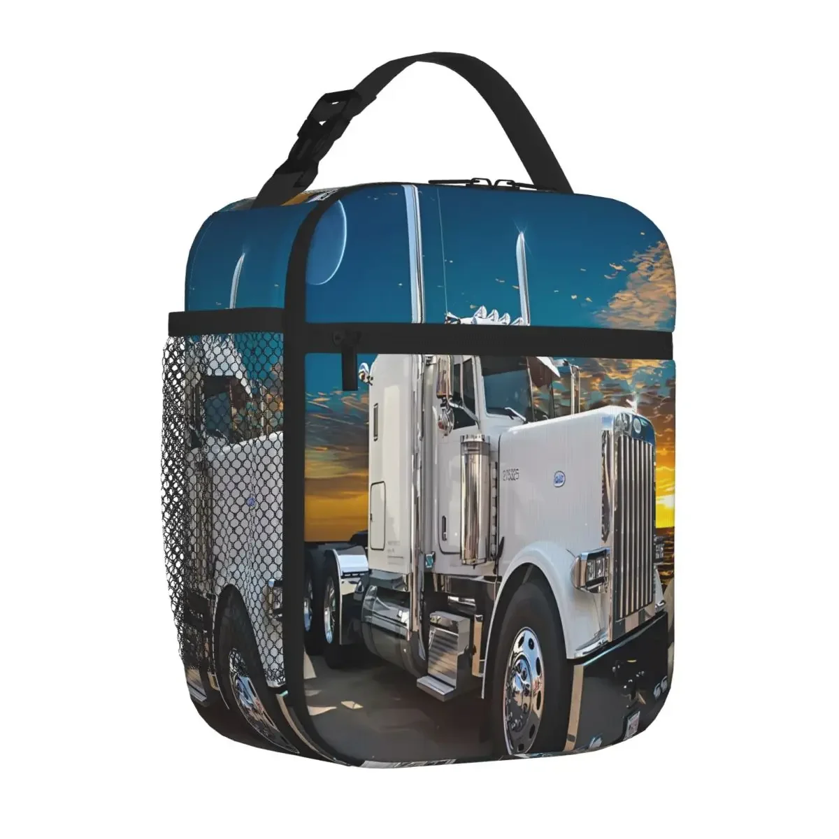 Bestselling Nice White Peterbilt All Season Thermal Lunch Bag Daily Meal Prep Cooler Tote