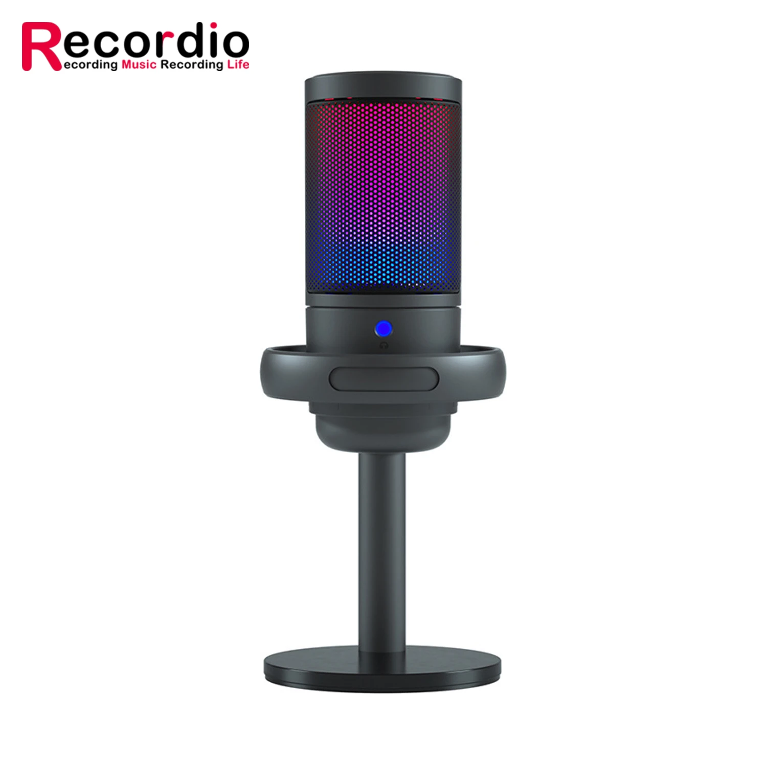 GAM-ME6S USB Gaming Microphone RGB Dazzling Lights Computer K Song Recording Mobile Phone Live Broadcast