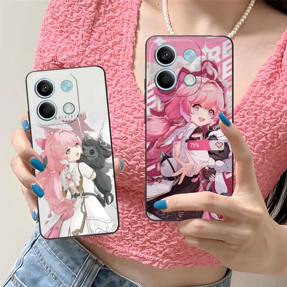 

Wuthering Waves Encore Phone Case for Xiaomi Redmi Note 14 13 12 11 A5 3 2 1 Pro Plus 4G 5G Colour Printing Protective Cover