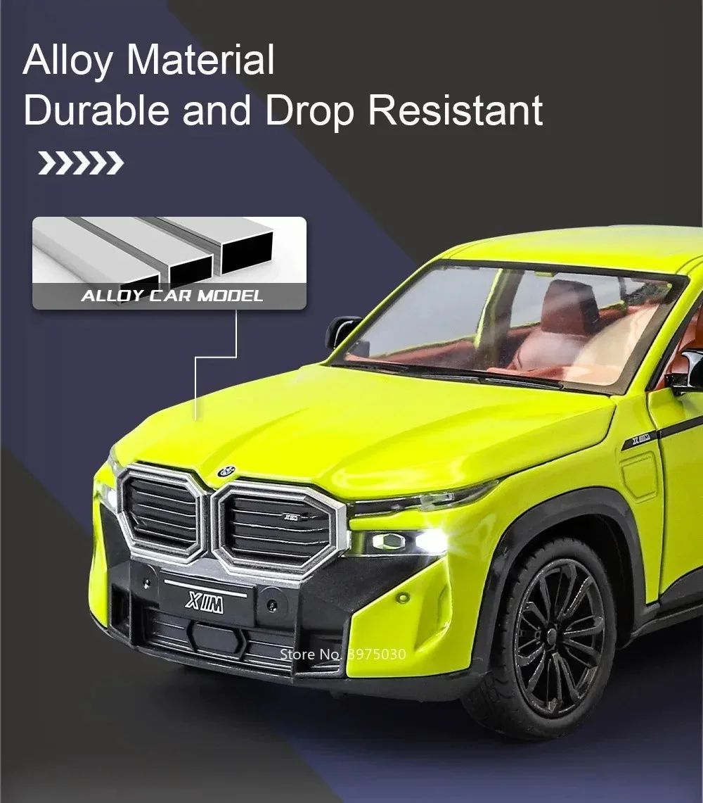 1:24 Alloy Rolls Royce Cullinan XM-Modell, Druckguss-Spielzeugautos, 6 Türen, geöffnete Fahrzeuge, zurückziehbare leichte Musik, Miniaturauto, Kindergeschenk – Detail 25