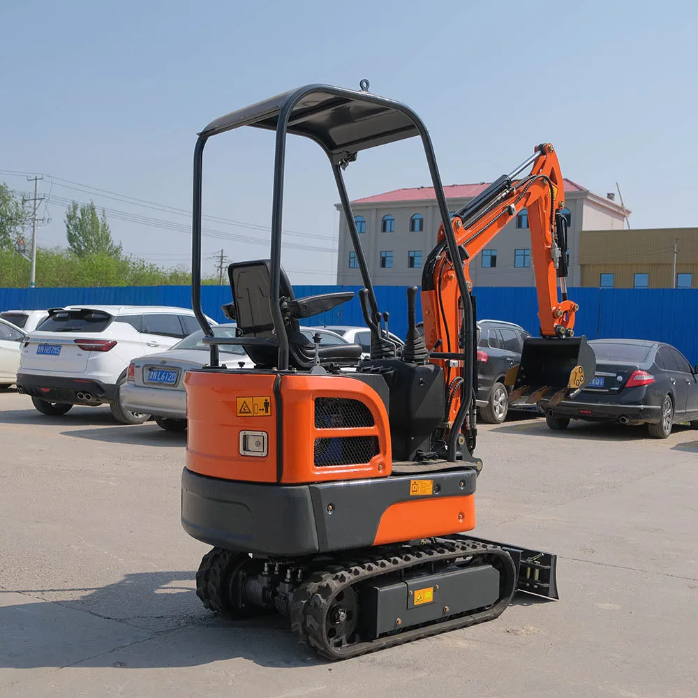 Excavators CE Factory Hydraulic Crawler Compact Mini Used Excavator For Garden Use