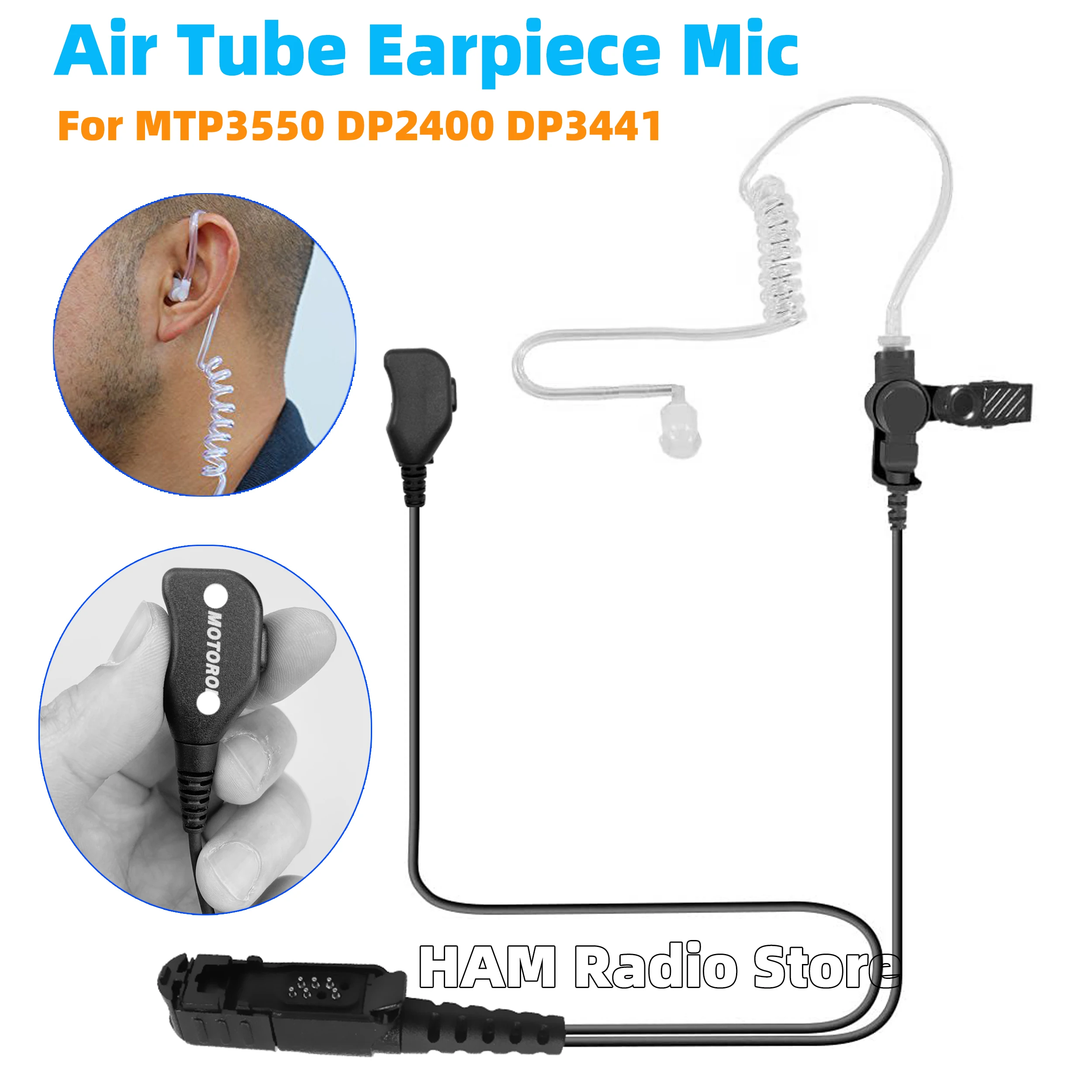 

Воздушная трубка, микрофон, рация, наушники для Motorola MTP3550 MTP3500 MTP3250 MTP3200 MTP3150 MTP3100 DEP550, радио