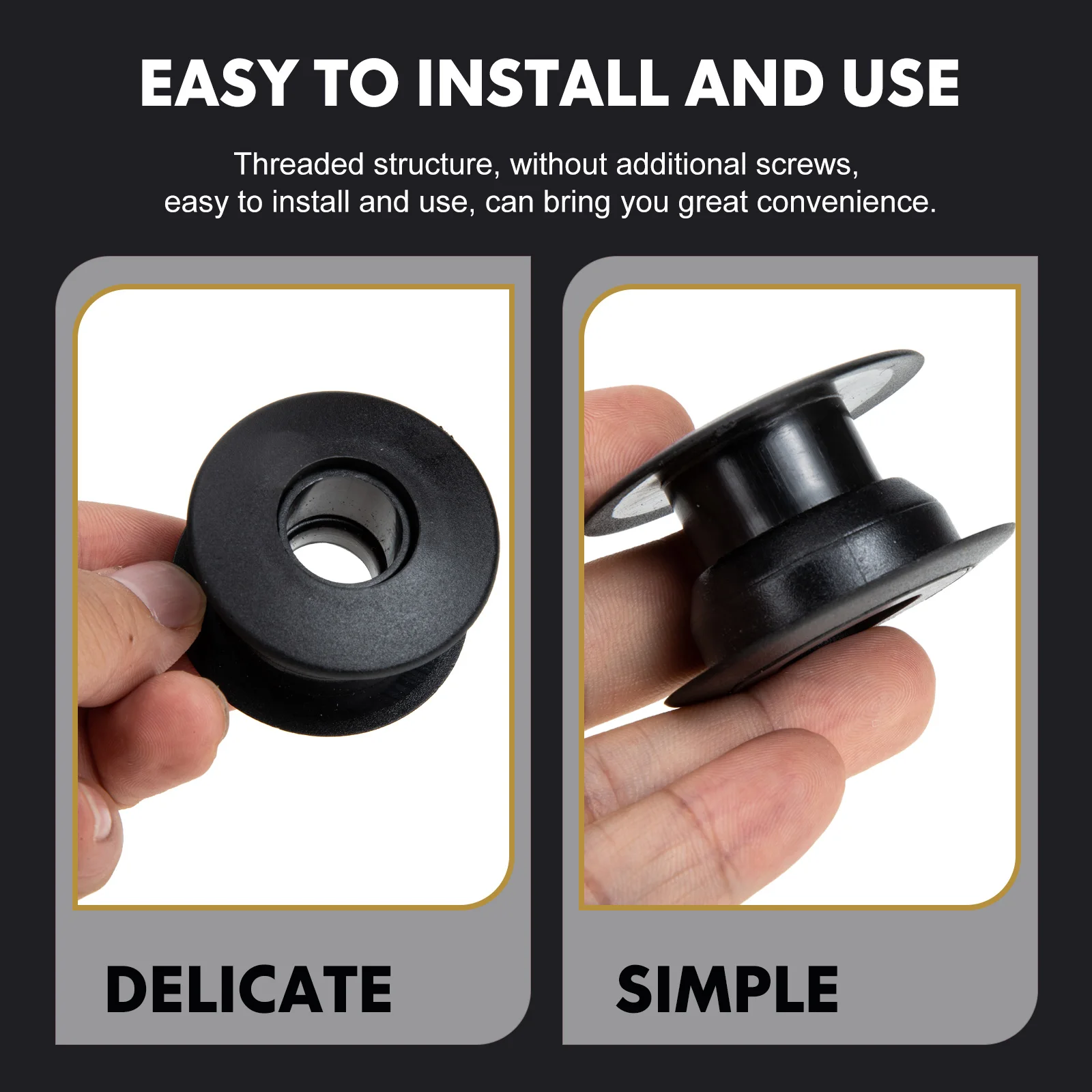 

Plastic Football Machine Bearings Universal Rod Bearing For Foosball Tables Easy Install Small Lightweight Replacement