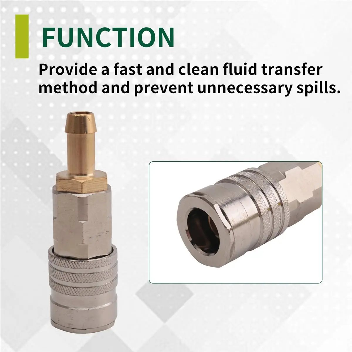 #43W Coolant Drain Hose,Quick Fit Radiator Adaptor for Volvo Radiator Coolant Drain Hose (Metal)