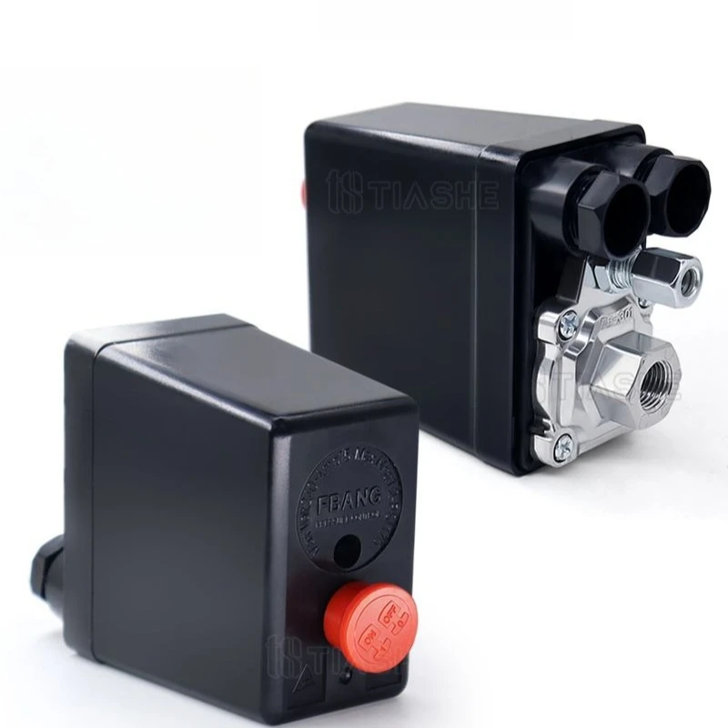 Lab Air Compressor Air Pump Pressure Switch Automatic Air Pressure Control Switch Controller Start Stop Vertical Horizontal s