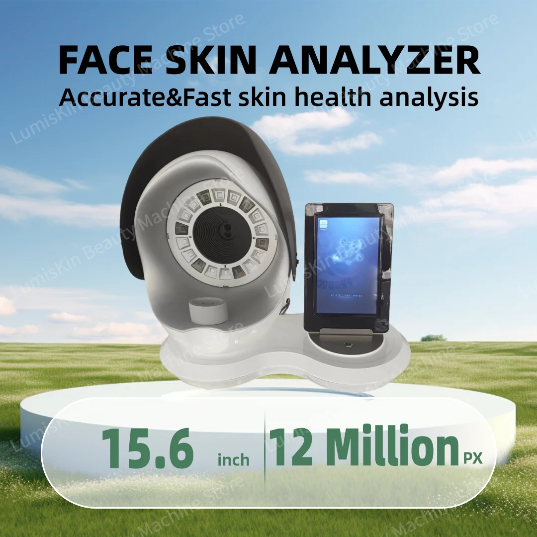 Professionelle 3D Haut Scanner Gesichts Analysator Maschine Tragbare Magie Spiegel Tester Für Hautpflege Diagnose Kamera