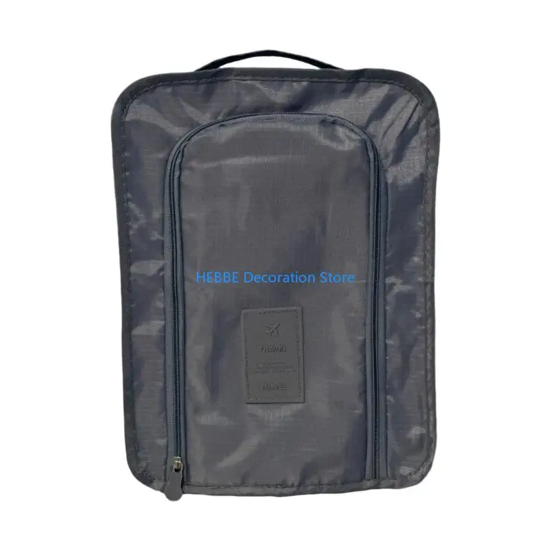 B0KC Sandproof Shoe Storage Bag With Breathable Mesh Organiser For Vacation Essential